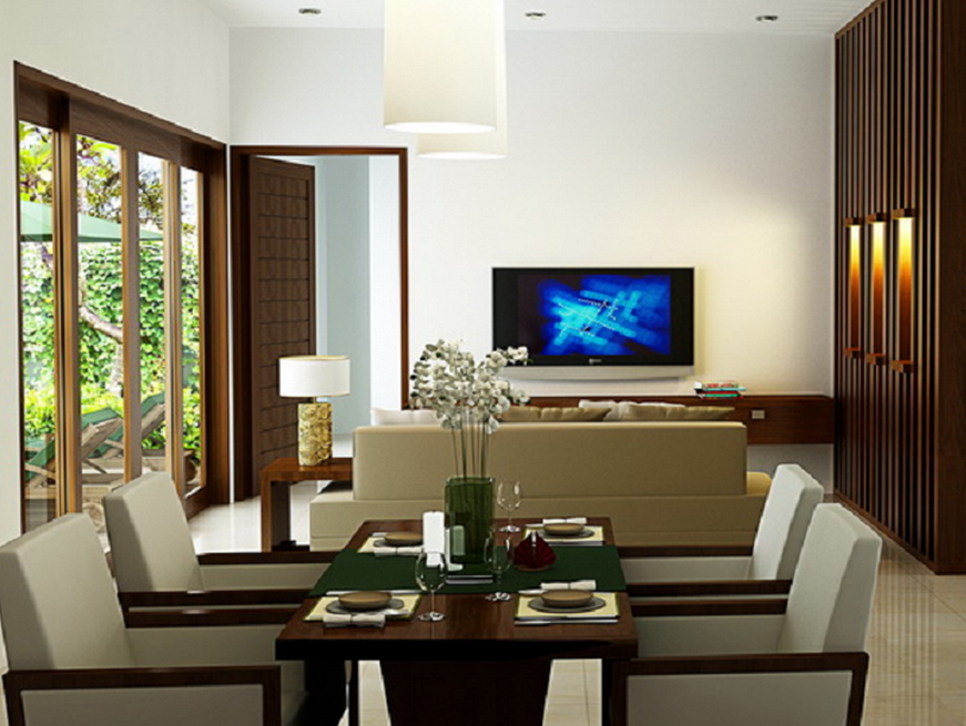 Contoh gambar desain interior  rumah  minimalis  sederhana 