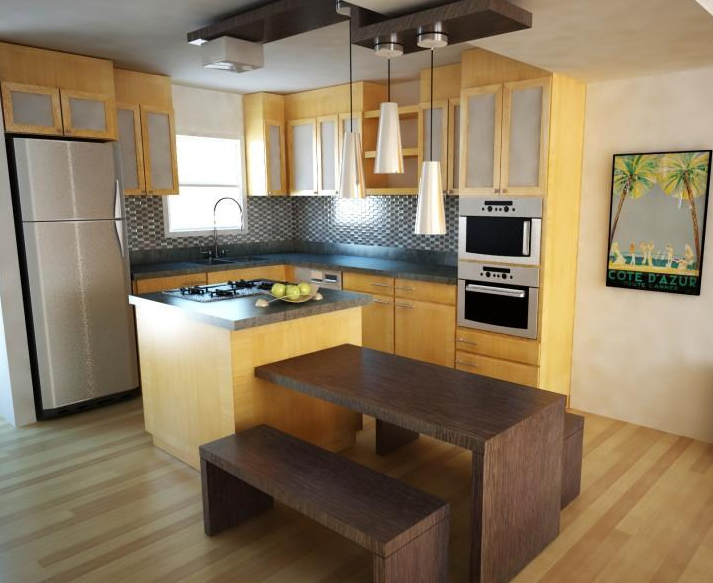 Koleksi contoh gambar desain  interior  dapur dari yang 