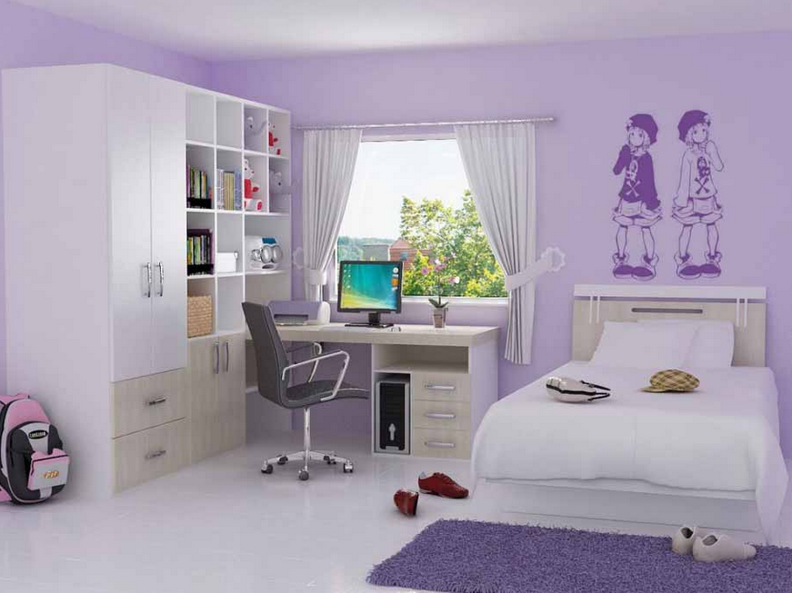 desain interior kamar anak perempuan