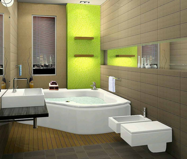 Kumpulan ide desain interior kamar mandi model minimalis ...