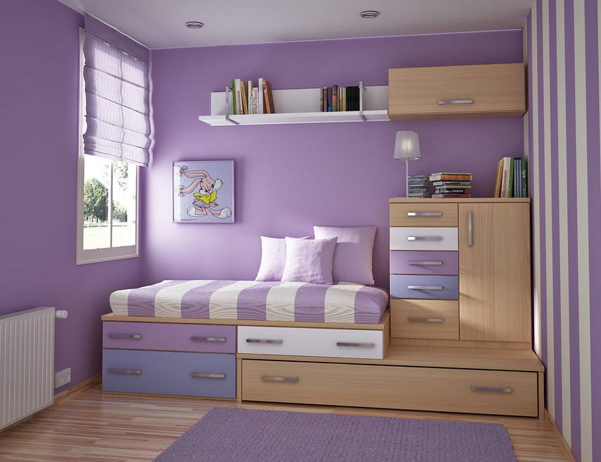 Ide desain interior kamar tidur anak minimalis yang nyaman